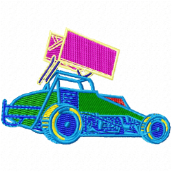 Cars Embroidery Design 7